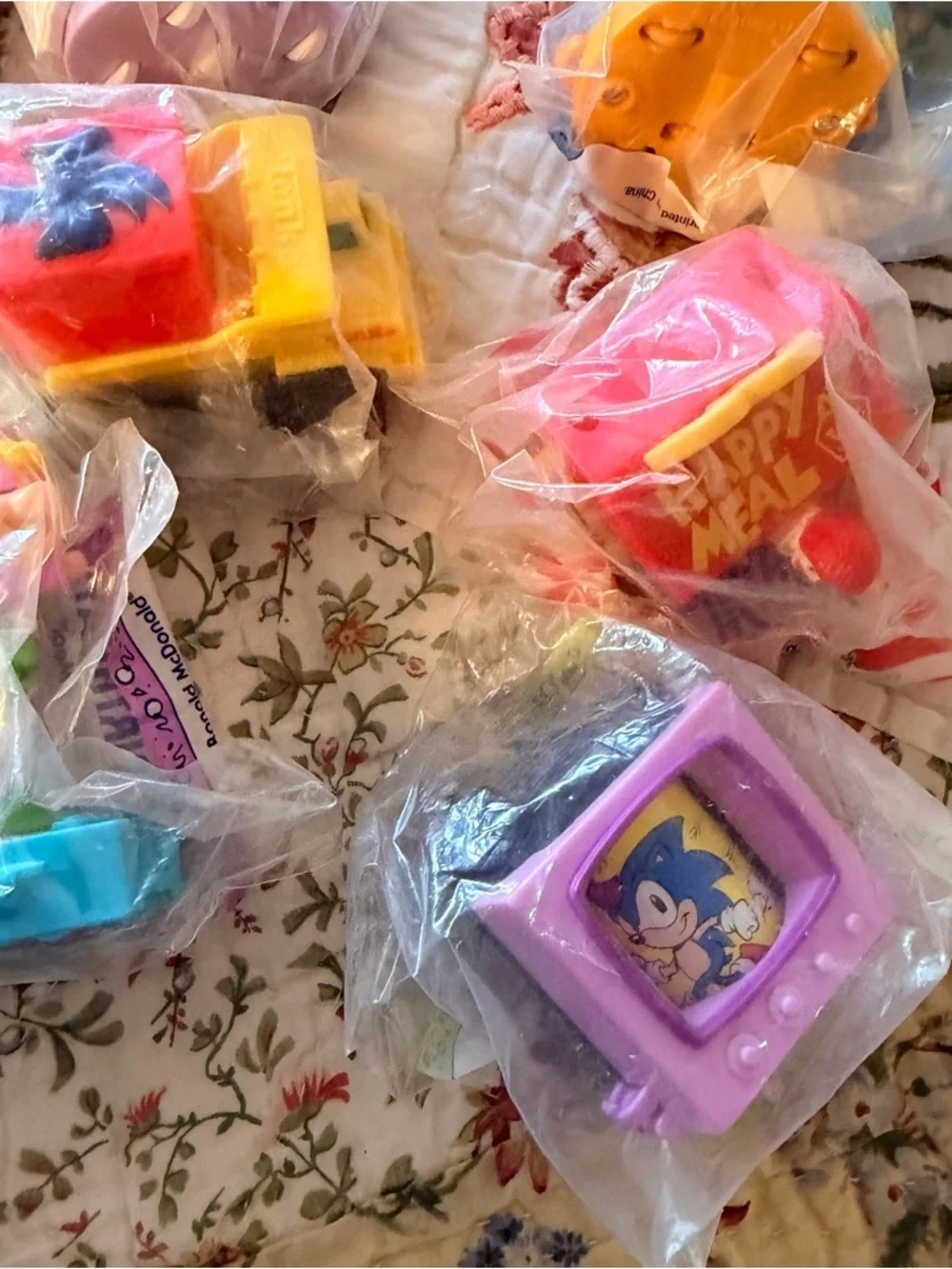 McDonald's Happy Meal Assorted Colorful Toy Lot